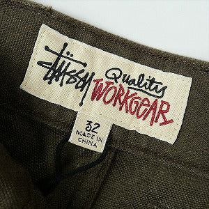 STUSSY ステューシー 25FW CARPENTER PANT CANVAS Brown カーペンターパンツ 茶 Size 【W32】 【中古品-非常に良い】 20830824