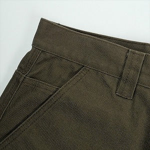 STUSSY ステューシー 25FW CARPENTER PANT CANVAS Brown カーペンターパンツ 茶 Size 【W32】 【中古品-非常に良い】 20830824
