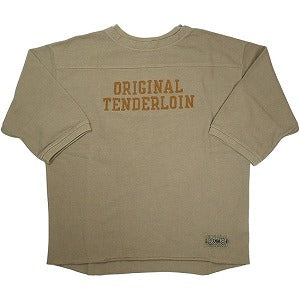 TENDERLOIN テンダーロイン MOSS STITCH NFL KHAKI フットボールトップ カーキ Size 【L】 【中古品-非常に良い】 20830833