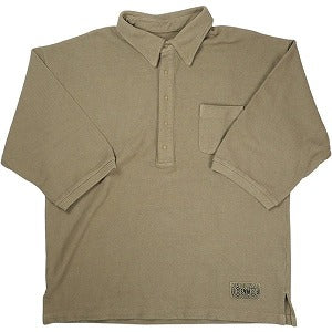 TENDERLOIN テンダーロイン MOSS STITCH 3/4 POLO KHAKI ポロシャツ カーキ Size 【L】 【中古品-非常に良い】 20830836