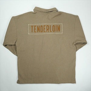 TENDERLOIN テンダーロイン MOSS STITCH 3/4 POLO KHAKI ポロシャツ カーキ Size 【L】 【中古品-非常に良い】 20830836