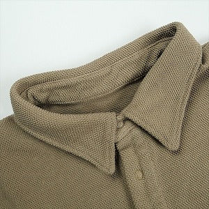 TENDERLOIN テンダーロイン MOSS STITCH 3/4 POLO KHAKI ポロシャツ カーキ Size 【L】 【中古品-非常に良い】 20830836