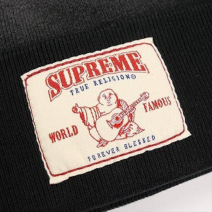 SUPREME シュプリーム ×True Religion 25FW Beanie Black ビーニー 黒 Size 【フリー】 【新古品・未使用品】 20830856