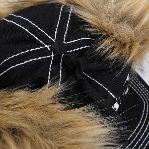 SUPREME シュプリーム ×True Religion 25FW Earflap 5-Panel Cap Black キャップ 黒 Size 【L/XL】 【新古品・未使用品】 20830857