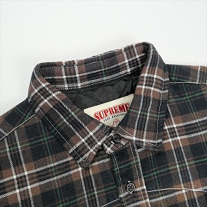 SUPREME シュプリーム ×True Religion 25FW Quilted Lined Plaid Flannel Shirt Black 長袖シャツ 黒 Size 【M】 【新古品・未使用品】 20830860