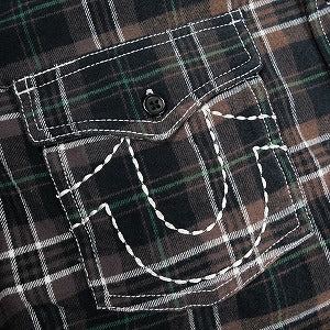 SUPREME シュプリーム ×True Religion 25FW Quilted Lined Plaid Flannel Shirt Black 長袖シャツ 黒 Size 【M】 【新古品・未使用品】 20830860