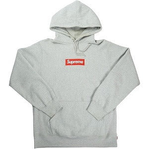 SUPREME シュプリーム 16AW Box Logo Hooded Sweatshirt Heather Grey BOXロゴパーカー 灰 Size 【XL】 【中古品-良い】 20830868