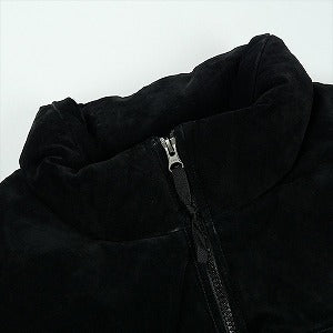 SUPREME シュプリーム ×THE NORTH FACE 23AW Suede Nuptse Jacket Black ダウンジャケット 黒 Size 【XL】 【中古品-ほぼ新品】 20830869