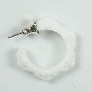 CHROME HEARTS クロム・ハーツ CH Cross SINGLE Hoop Earring WHITE ピアス 白 Size 【フリー】 【新古品・未使用品】 20830893