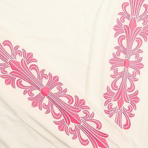 CHROME HEARTS クロム・ハーツ HORSESHOE L/S TEE WHITE/PINK ロンT 白 Size 【L】 【新古品・未使用品】 20830894