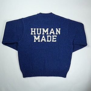 HUMAN MADE ヒューマンメイド ×j-hope 25AW HUMAN HOPE LOW GAUGE KNIT NAVY XX30CS003 ニットセーター 紺 Size 【XL】 【新古品・未使用品】 20830904