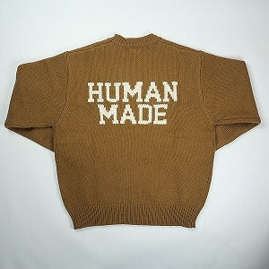 HUMAN MADE ヒューマンメイド ×j-hope 25AW HUMAN HOPE LOW GAUGE KNIT BROWN XX30CS003 ニットセーター 茶 Size 【M】 【新古品・未使用品】 20830905