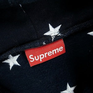 SUPREME シュプリーム 09AW Star Zip Up Hoodie スター柄刺繍ジップパーカー 紺 Size 【M】 【中古品-良い】 20830969