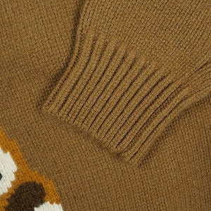 HUMAN MADE ヒューマンメイド ×j-hope 25AW HUMAN HOPE LOW GAUGE KNIT BROWN XX30CS003 ニットセーター 茶 Size 【XXL】 【新古品・未使用品】 20830988