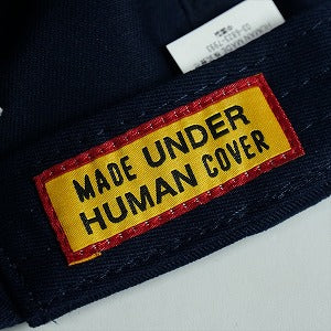 HUMAN MADE ヒューマンメイド ×UNDERCOVER 25AW 6PANEL TWILL CAP XX30GD013 キャップ 紺 Size 【フリー】 【新古品・未使用品】 20831004