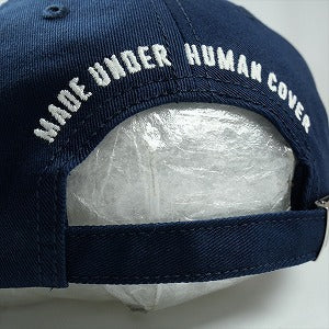 HUMAN MADE ヒューマンメイド ×UNDERCOVER 25AW 6PANEL TWILL CAP XX30GD013 キャップ 紺 Size 【フリー】 【新古品・未使用品】 20831005