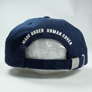 HUMAN MADE ヒューマンメイド ×UNDERCOVER 25AW 6PANEL TWILL CAP XX30GD013 キャップ 紺 Size 【フリー】 【新古品・未使用品】 20831008