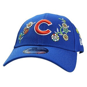 村上隆 ムラカミタカシ ×MLB World Tour Tokyo Series 2025 New Era 9Forty Cubs Snapback Hat キャップ 青 Size 【フリー】 【中古品-ほぼ新品】 20831017