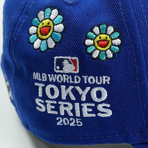 村上隆 ムラカミタカシ ×MLB World Tour Tokyo Series 2025 New Era 9Forty Cubs Snapback Hat キャップ 青 Size 【フリー】 【中古品-ほぼ新品】 20831017