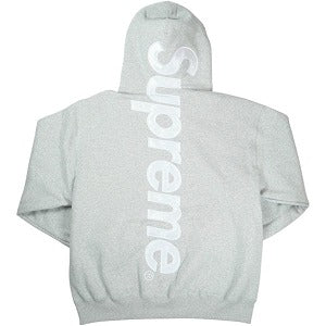 SUPREME シュプリーム 25FW Satin Applique Hooded Sweatshirt Heather Grey パーカー 灰 Size 【M】 【新古品・未使用品】 20831018