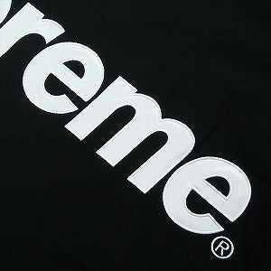SUPREME シュプリーム 25FW Satin Applique Hooded Sweatshirt Black パーカー 黒 Size 【XL】 【新古品・未使用品】 20831020