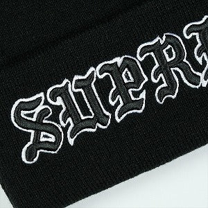 SUPREME シュプリーム 25FW New Era Old English Beanie Black ビーニー 黒 Size 【フリー】 【新古品・未使用品】 20831023