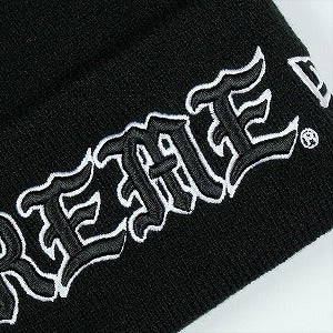 SUPREME シュプリーム 25FW New Era Old English Beanie Black ビーニー 黒 Size 【フリー】 【新古品・未使用品】 20831023