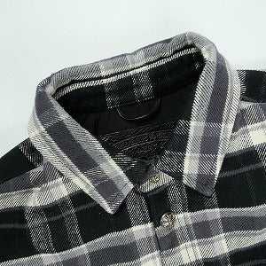 CHROME HEARTS クロム・ハーツ MULLET HEAD SHIRT BLK/GRY/WHT シャツジャケット 黒灰 Size 【L】 【新古品・未使用品】 20831025