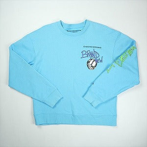 CHROME HEARTS クロム・ハーツ MATTY BOY PPO BRAIN NEW CREW BLUE ME クルーネックスウェット 水色 Size 【M】 【中古品-良い】 20831041