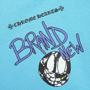 CHROME HEARTS クロム・ハーツ MATTY BOY PPO BRAIN NEW CREW BLUE ME クルーネックスウェット 水色 Size 【M】 【中古品-良い】 20831041