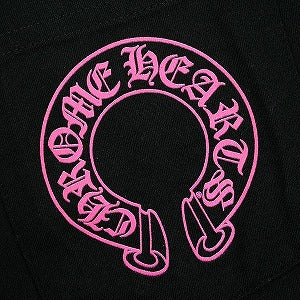 CHROME HEARTS クロム・ハーツ HORSESHOE L/S TEE BLACK/PINK ロンT 黒 Size 【L】 【新古品・未使用品】 20831074