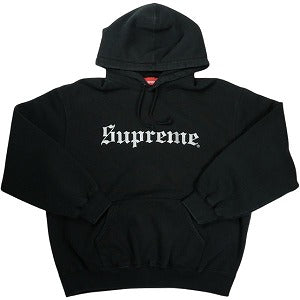 SUPREME シュプリーム 25FW Washed Old English Hooded Sweatshirt Black スウェットパーカー 黒 Size 【L】 【新古品・未使用品】 20831099
