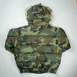 SUPREME シュプリーム 25FW Facemask 700-Fill Down Puffer Jacket Woodland Camo ジャケット 緑 Size 【L】 【新古品・未使用品】 20831108