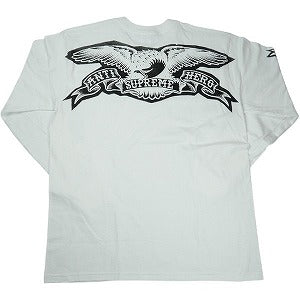 SUPREME シュプリーム ×ANTI HERO 25FW Eagle L/S Tee White ロンT 白 Size 【M】 【新古品・未使用品】 20831147