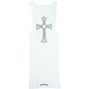 CHROME HEARTS クロム・ハーツ T-BAR CROSS RIB TANK TOP WHITE タンクトップ 白 Size 【M】 【新古品・未使用品】 20831220