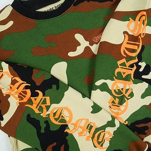 CHROME HEARTS クロム・ハーツ ×MATTY BOY PPO CAUTION CREWNECK CAMO クルーネックスウェット 緑 Size 【L】 【新古品・未使用品】 20831235