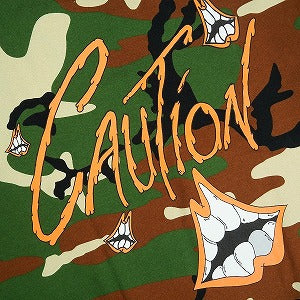 CHROME HEARTS クロム・ハーツ ×MATTY BOY PPO CAUTION CREWNECK CAMO クルーネックスウェット 緑 Size 【L】 【新古品・未使用品】 20831235