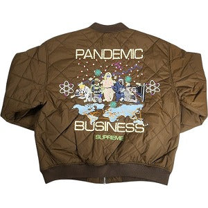 SUPREME シュプリーム 24AW AOI Quilted Work Jacket Brown ジャケット 茶 Size 【L】 【新古品・未使用品】 20831245
