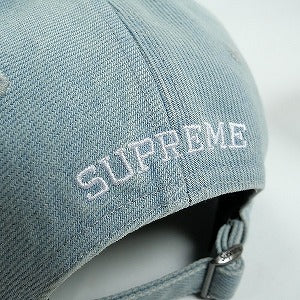 SUPREME シュプリーム 25FW Pigment Coated 2-Tone S Logo 6-Panel Denim キャップ インディゴ Size 【フリー】 【新古品・未使用品】 20831282