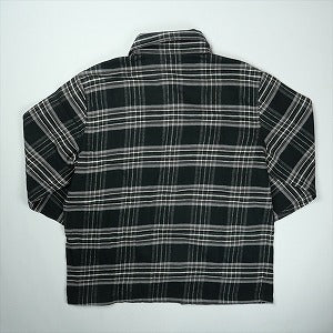 CHROME HEARTS クロム・ハーツ Y NOT CROSS BALL BUTTON CHECK SHIRT BLACK 長袖シャツ 黒 Size 【L】 【新古品・未使用品】 20831285