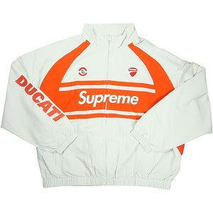SUPREME シュプリーム ×Ducati 24SS Track Jacket Light Grey トラックジャケット アイボリー Size 【L】 【新古品・未使用品】 20831293
