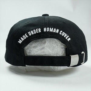 UNDERCOVER アンダーカバー ×HUMAN MADE 25AW 6PANEL TWILL CAP BLACK UC2E9H04 キャップ 黒 Size 【フリー】 【新古品・未使用品】 20831307