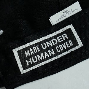 UNDERCOVER アンダーカバー ×HUMAN MADE 25AW 6PANEL TWILL CAP BLACK UC2E9H04 キャップ 黒 Size 【フリー】 【新古品・未使用品】 20831307