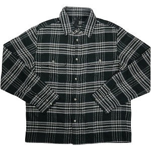 CHROME HEARTS クロム・ハーツ Y NOT CROSS BALL BUTTON CHECK SHIRT BLACK 長袖シャツ 黒 Size 【M】 【新古品・未使用品】 20831349