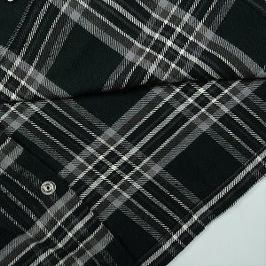 CHROME HEARTS クロム・ハーツ Y NOT CROSS BALL BUTTON CHECK SHIRT BLACK 長袖シャツ 黒 Size 【M】 【新古品・未使用品】 20831349
