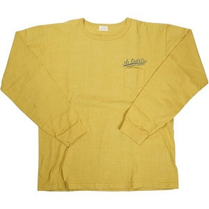 At Last ＆ Co アットラスト/BUTCHER PRODUCTS ブッチャープロダクツ POCKET TEE L-S ATLAST＆CO ロンT 黄 Size 【46】 【中古品-良い】 20831403