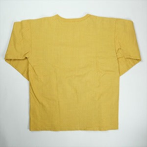 At Last ＆ Co アットラスト/BUTCHER PRODUCTS ブッチャープロダクツ POCKET TEE L-S ATLAST＆CO ロンT 黄 Size 【46】 【中古品-良い】 20831403