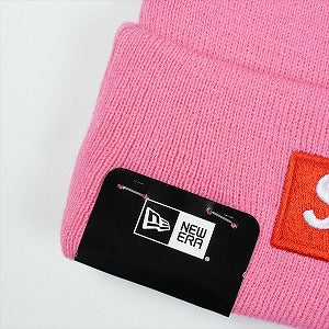 SUPREME シュプリーム ×New Era 25FW Box Logo Beanie Magenta ボックスロゴビーニー ピンク Size 【フリー】 【新古品・未使用品】 20831409