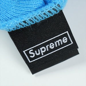 SUPREME シュプリーム ×New Era 25FW Box Logo Beanie Cyan ボックスロゴビーニー 水色 Size 【フリー】 【新古品・未使用品】 20831412