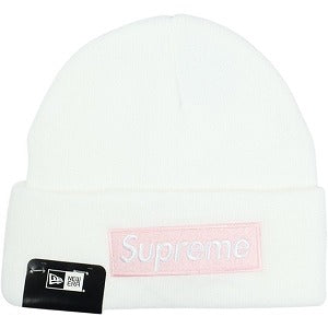 SUPREME シュプリーム ×New Era 25FW Box Logo Beanie White ボックスロゴビーニー 白 Size 【フリー】 【新古品・未使用品】 20831424